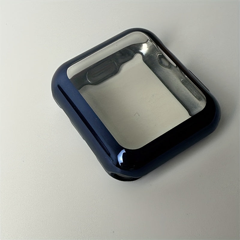 TPU Bumper Cover for iWatch Screen Protector Compatible with Series 9 8 7 SE 6 3 38mm 40mm 41mm 42mm 44mm 45mm