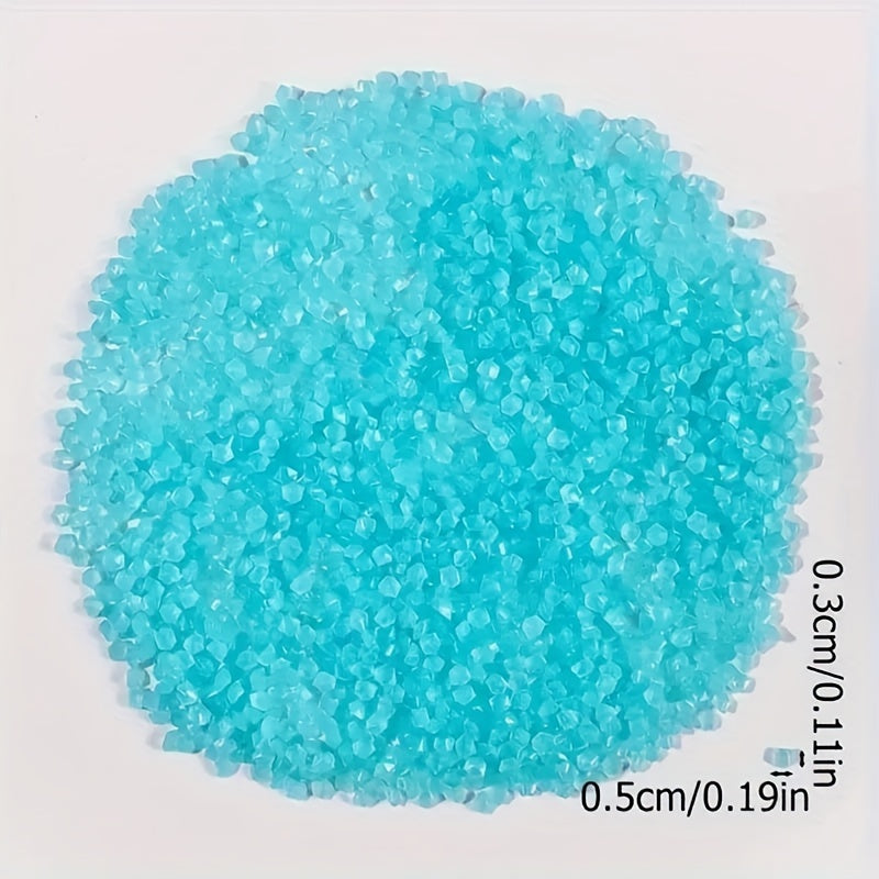 1000 piezas de piedras luminosas para decoración de jardines exteriores, grava para plantas, jarrones y aceras