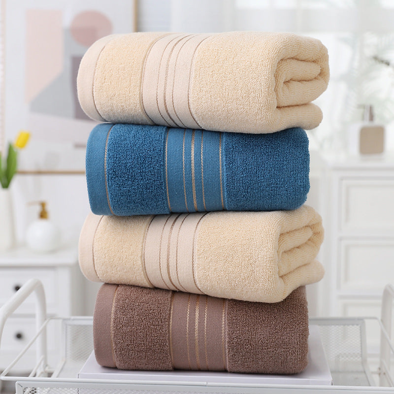 Cotton Bath Towels 3 Colors 68x139 cm Highly Absorbent