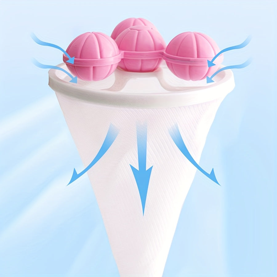 2pcs Laundry Filter Bags MeshLint Catcher for Washing Machine Pet Hair