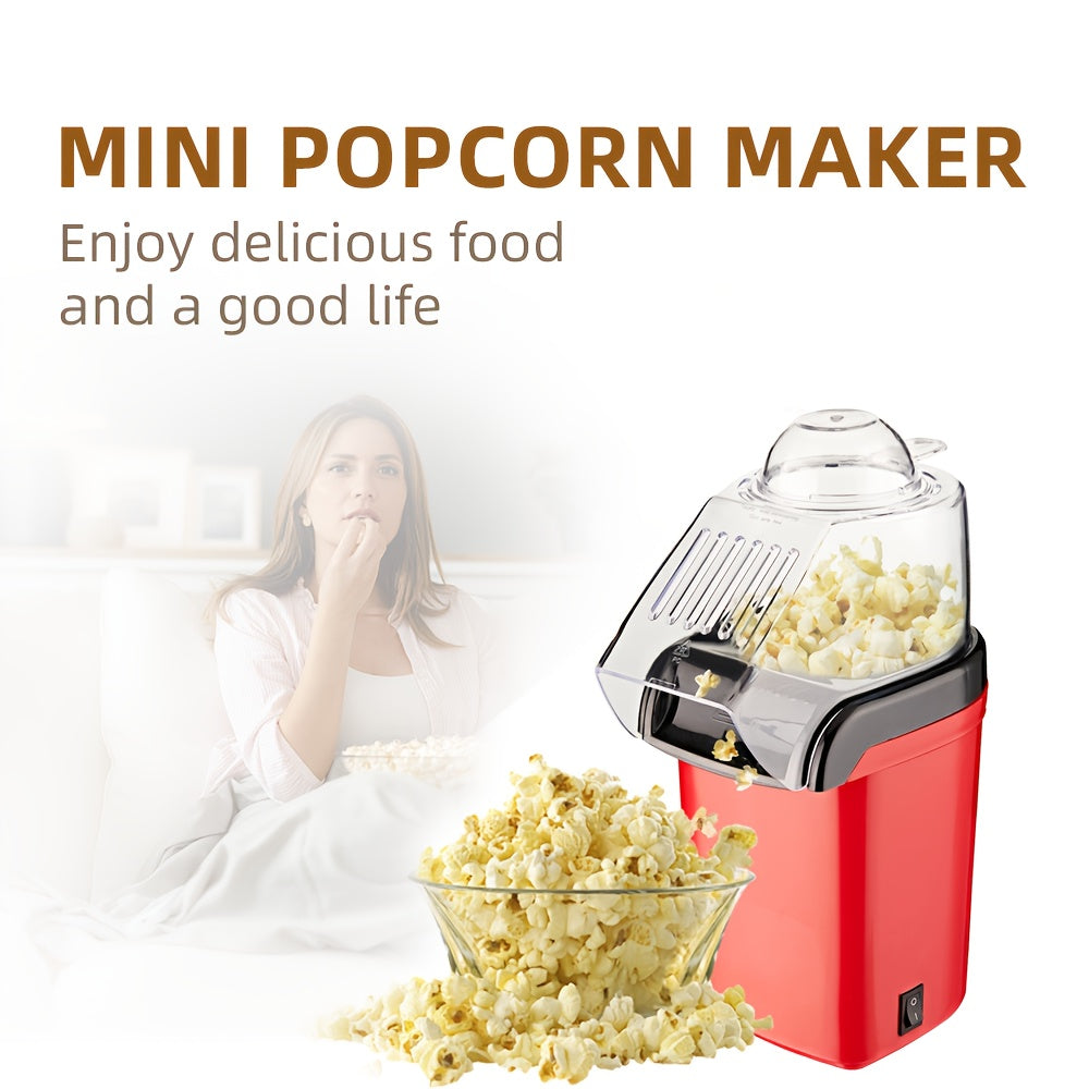 Uy uchun Mini Popkorn Mashinasi, to'liq avtomatik va elektr issiq havo bilan. Bolalar uchun juda yaxshi.