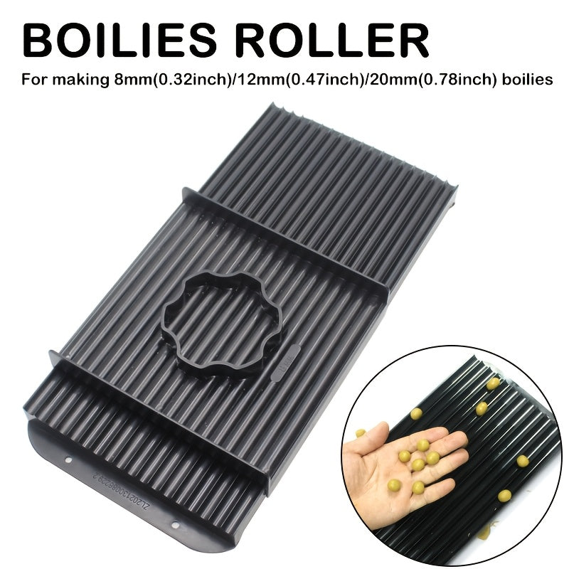 ABS Boilies Roller for Carp Fishing Black 8mm 12mm 20mm Bait Making Tool