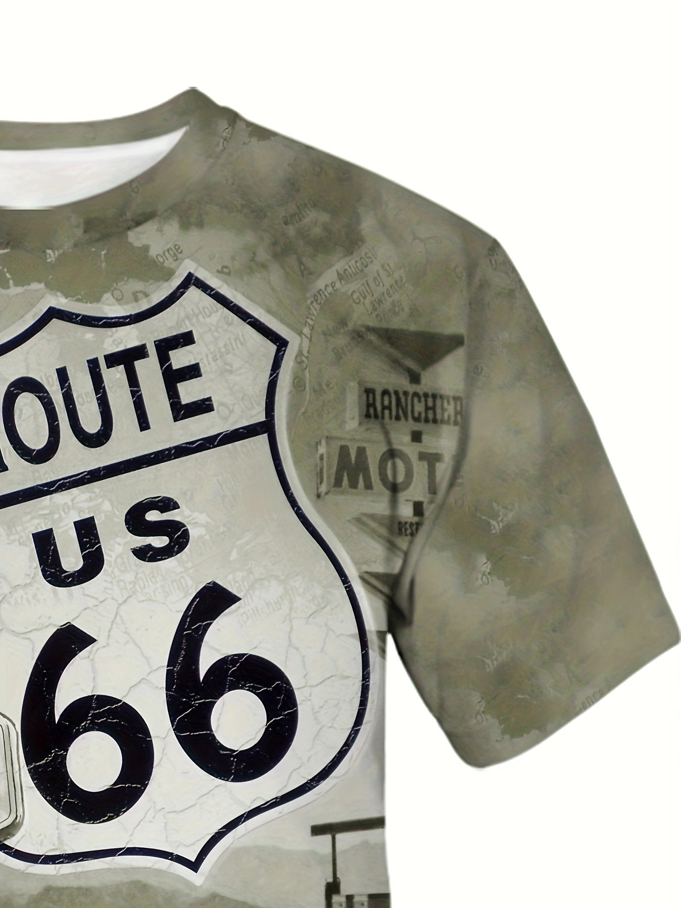 Мужская короткая футболка из полиэстера с мультяшным принтом, повседневный спортивный стиль