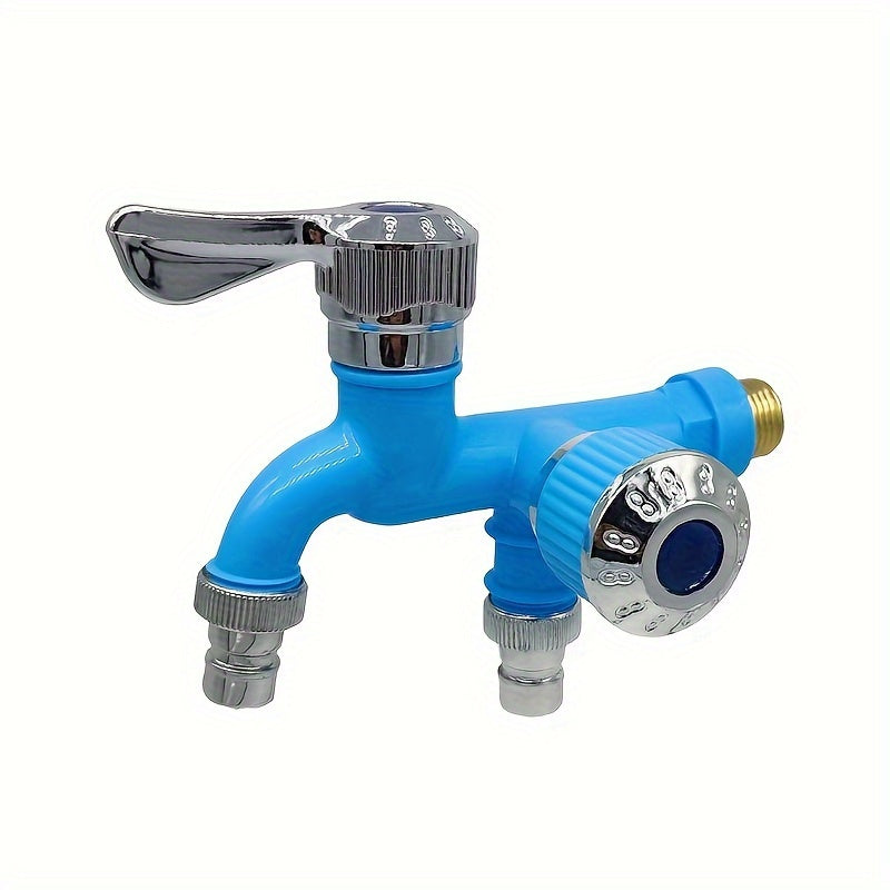 Universal RV Kitchen Faucet Double Water Outlets High Temperature Resistant Anti-Freeze
