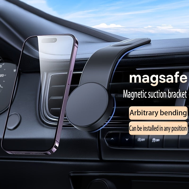 Universal Aluminum Alloy Car Phone Holder Dashboard Mount Rotatable Waterproof