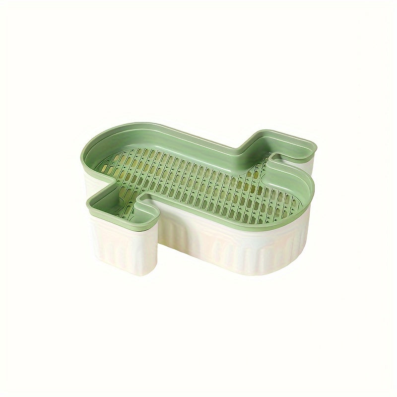 Double-Layer Detachable Cat Grass Growing Kit Reusable Hydroponic Sprouting Tray