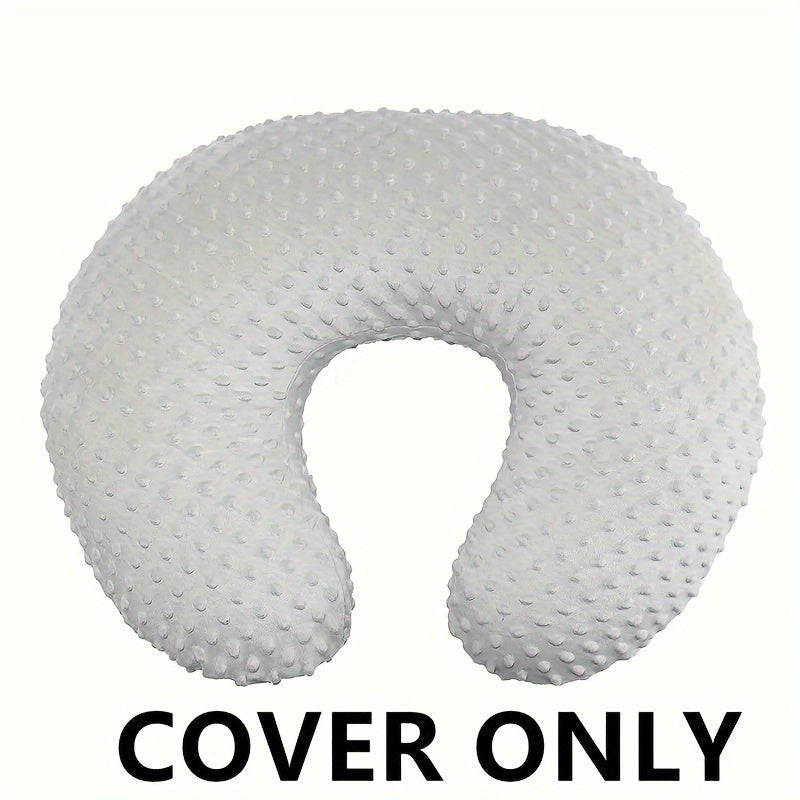 Minky Nursing Pillow Cover for Breastfeeding and Infant Comfort