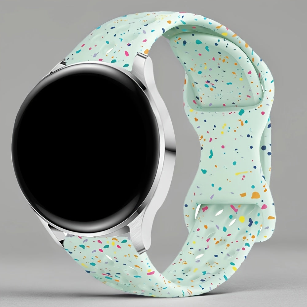 Silicone Watch Band for Samsung Galaxy Watch 4 5 6 7 Active 2 4 Classic 6 Classic Men Women