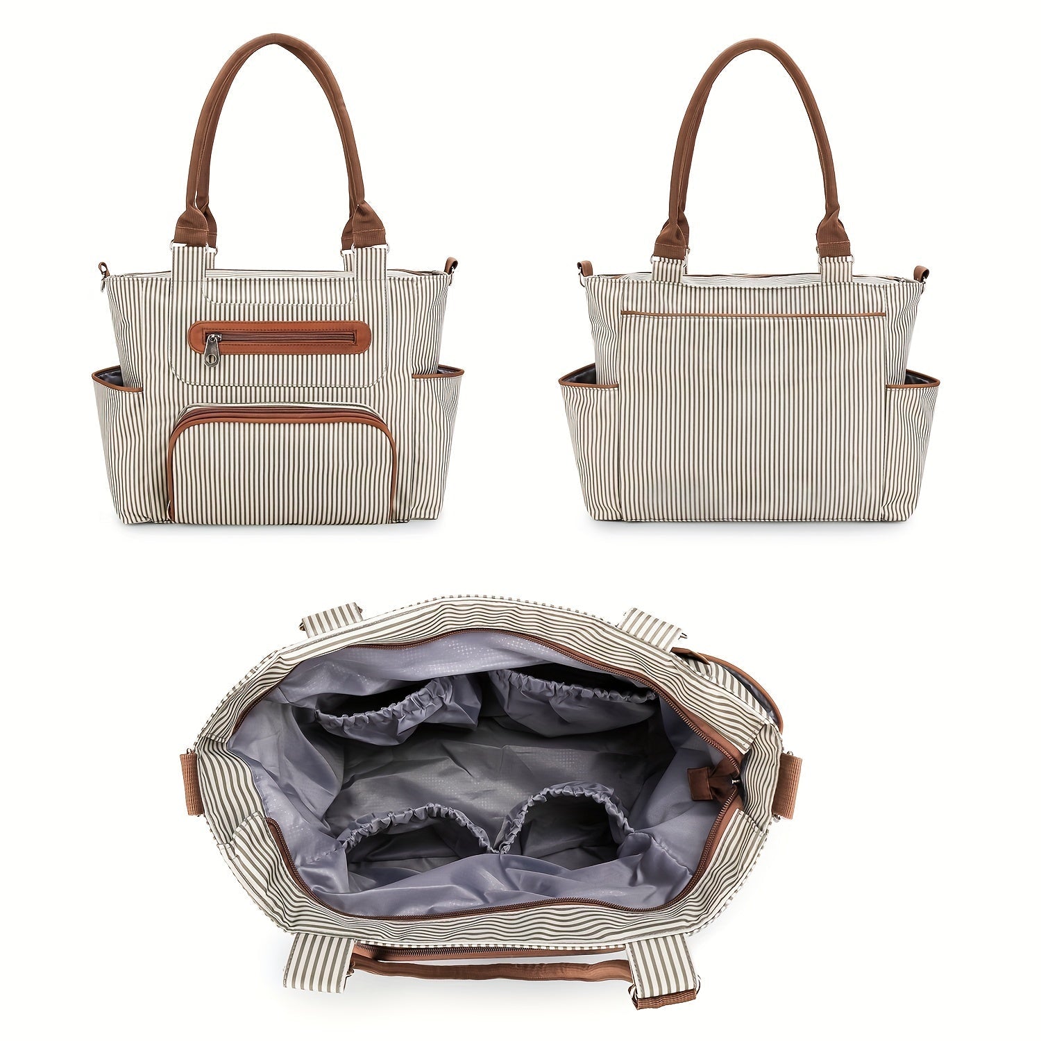 Mother Baby Diaper Bag Handbag Large Capacity Versatile Travel Tote for Moms