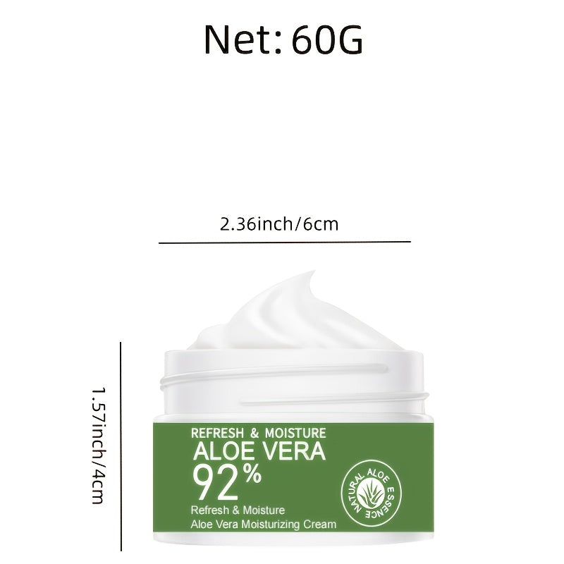 Women Dry Skin Aloe Vera Face Moisturizing Cream Hypoallergenic
