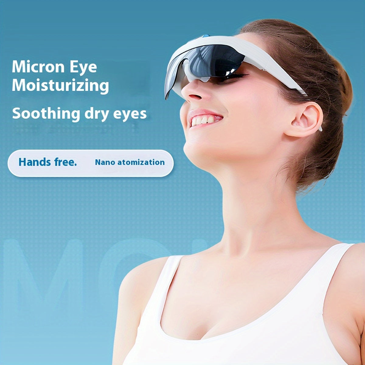 Нано увлажняющая паровая маска для глаз при сухости и усталости глаз