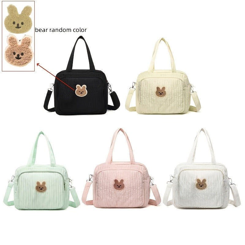 Diaper Bag with Crossbody Strap for Travel and Storage Multifunctional Baby Essentials