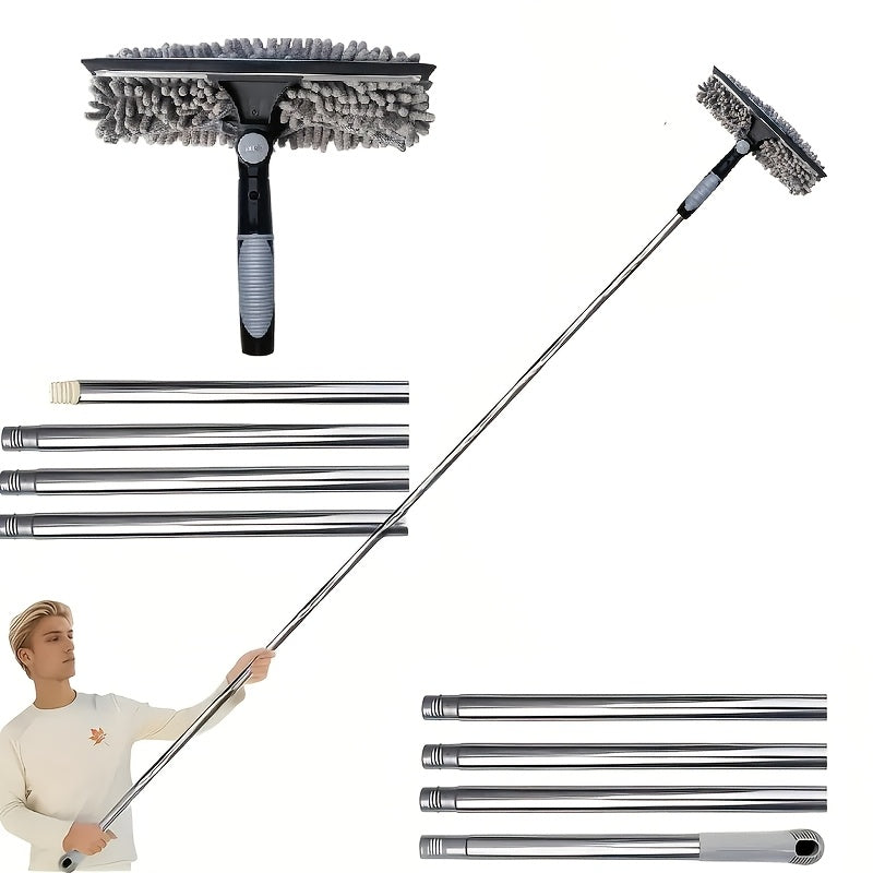 2-in-1 Шиша тозалагичи, 5 рангли вариантлар билан, юқори кўтарилган ва автоишлаш учун Chenier материал