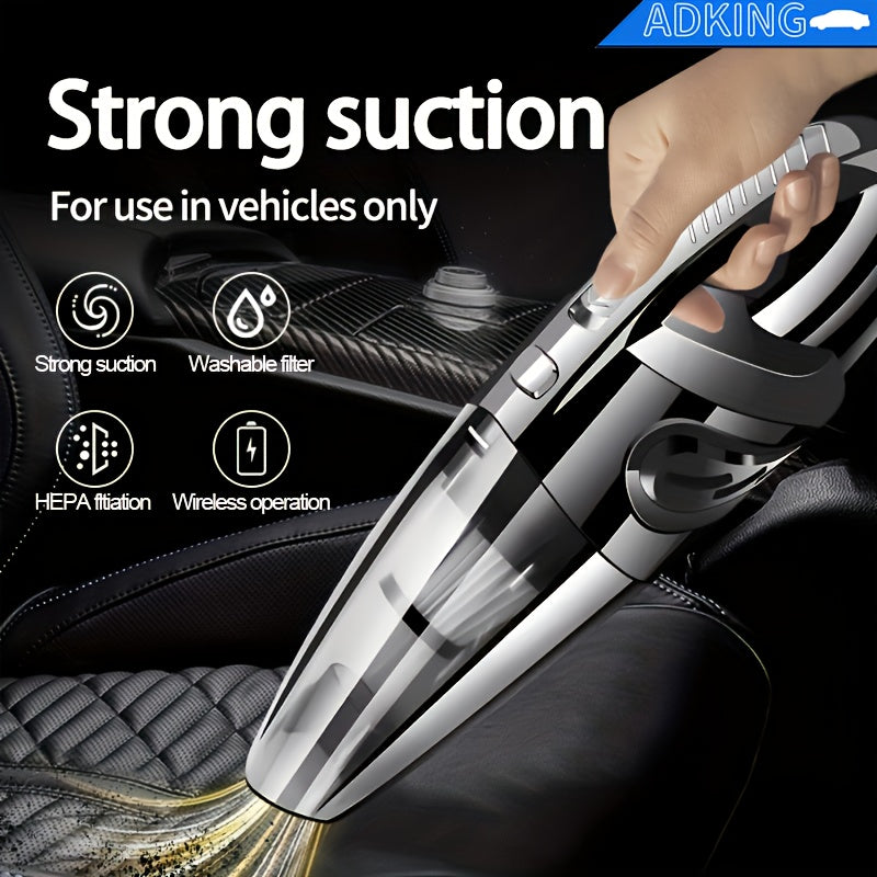 Ulanmagan avtomobil changyutgichi yuqori quvvatli qo‘l bilan ishlash uchun mo‘ljallangan ho‘l va quruq portativ