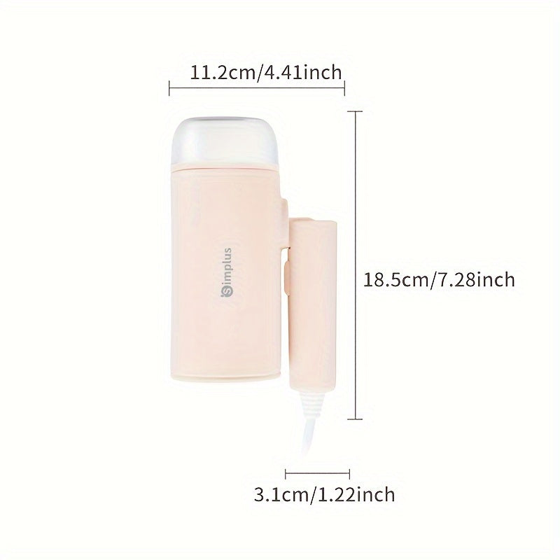  portativ qo‘l bilan ishlatiladigan temir 120W zanglamayd steel panel yengil sayohat uchun temir