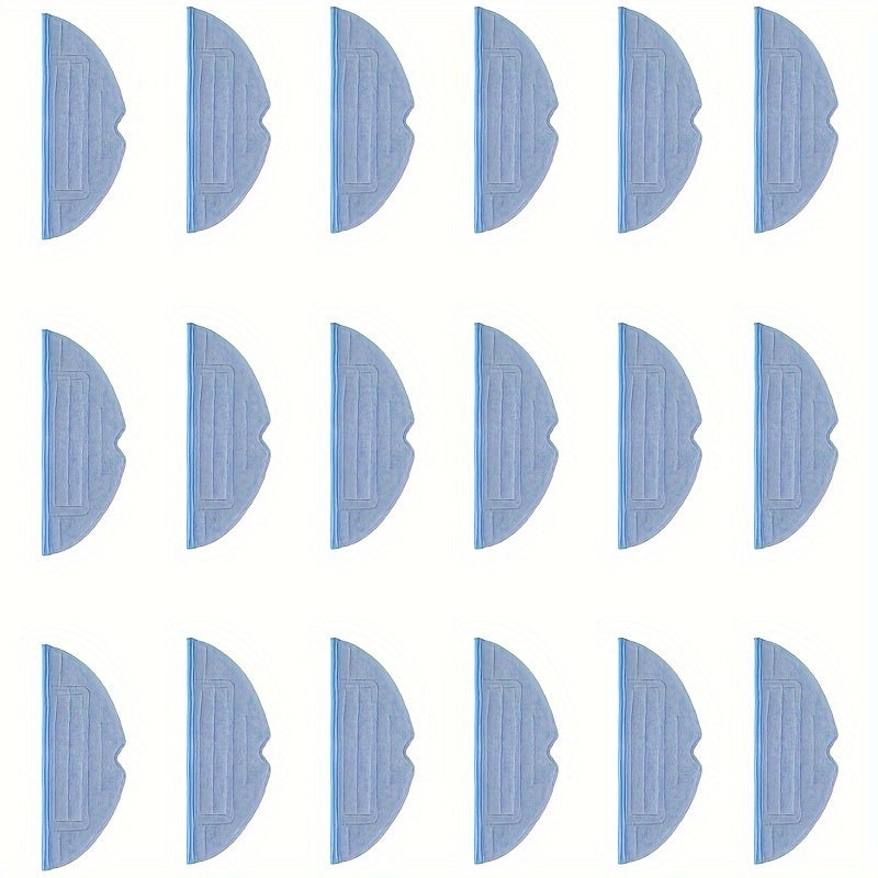 18PCS Replacement Mop Pads for Robot Vacuums Superfine Fiber Sealing Durable