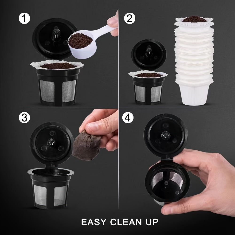 Disposable Coffee Filter Paper for Keurig Brewers Reusable K-Cup Pods