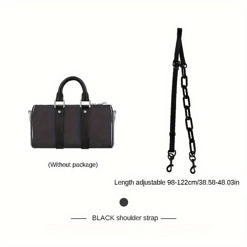 Stylish Handbag Strap Microfiber Resin Adjustable Length for Bag Customization