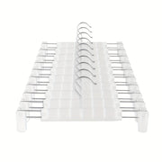 Set of 10 Clothes Drying Hangers with Clips for Skirts Bras Scarves Underwear Storage Rack Closet Wardrobe Bedroom