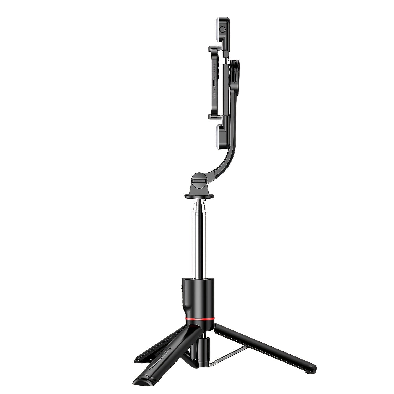 45 Inch Selfie Stick with Fill Lights, Upgraded Tripod, Detachable Remote for iPhone and Android