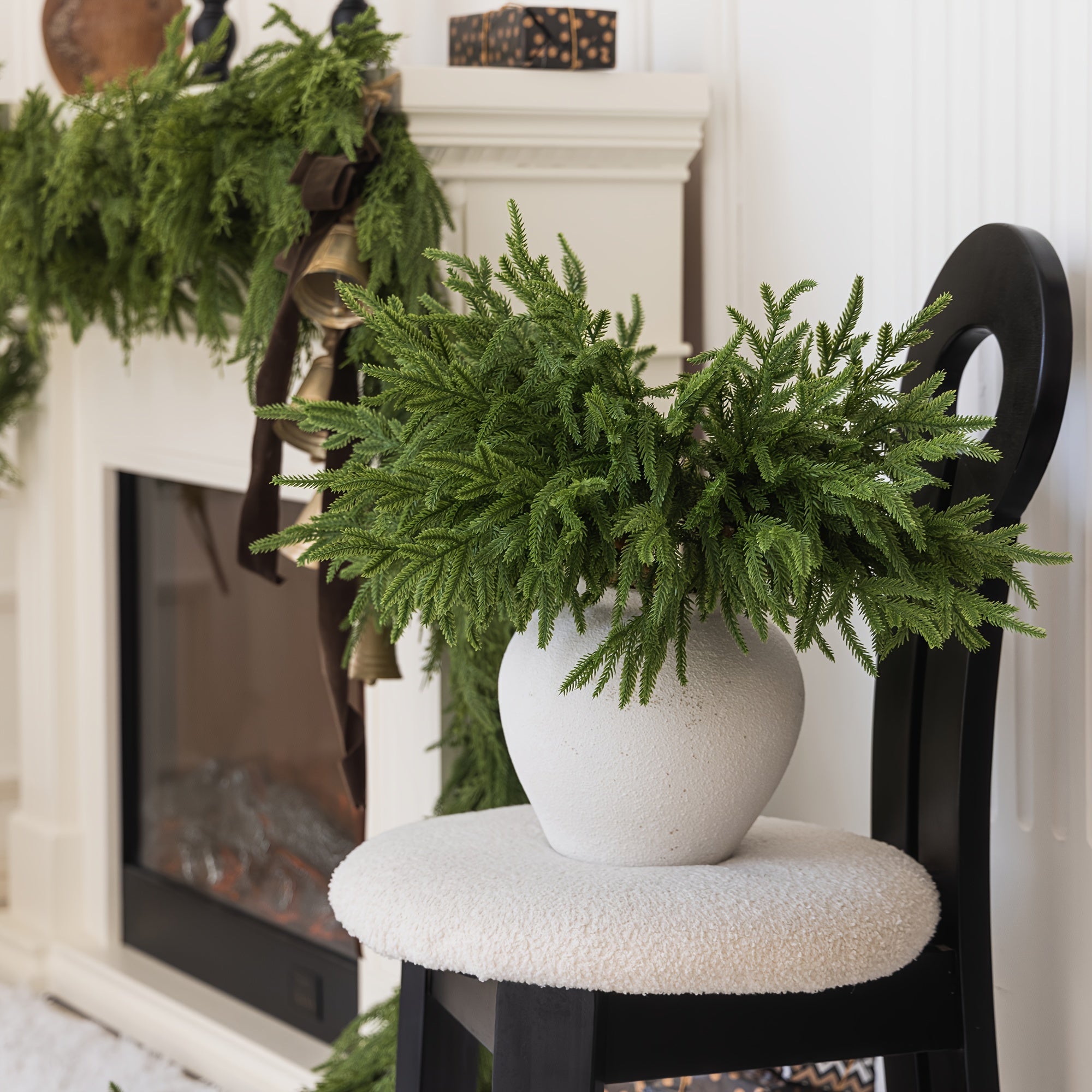 Ramas decorativas de madera roja para manualidades y decoración del hogar, 24 piezas