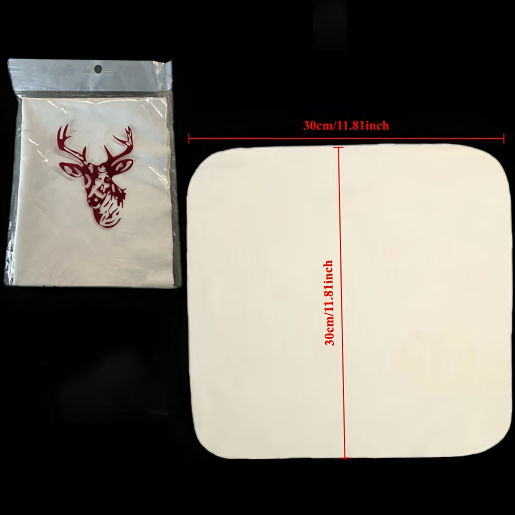 Genuine Deerskin Car Towel Absorbent Leather Cleaning Cloth Quick Dry