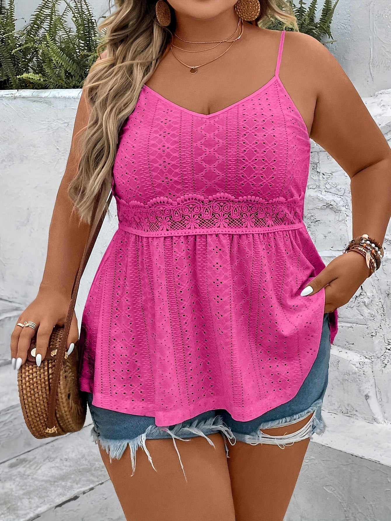 Блузка женская без рукавов с V-образным вырезом, трикотажная, оливково-зеленая, универсальная повседневная модель plus size