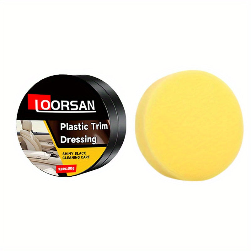 Plastic Trim Dressing Cream for Car Interior and Exterior Surface Restoration