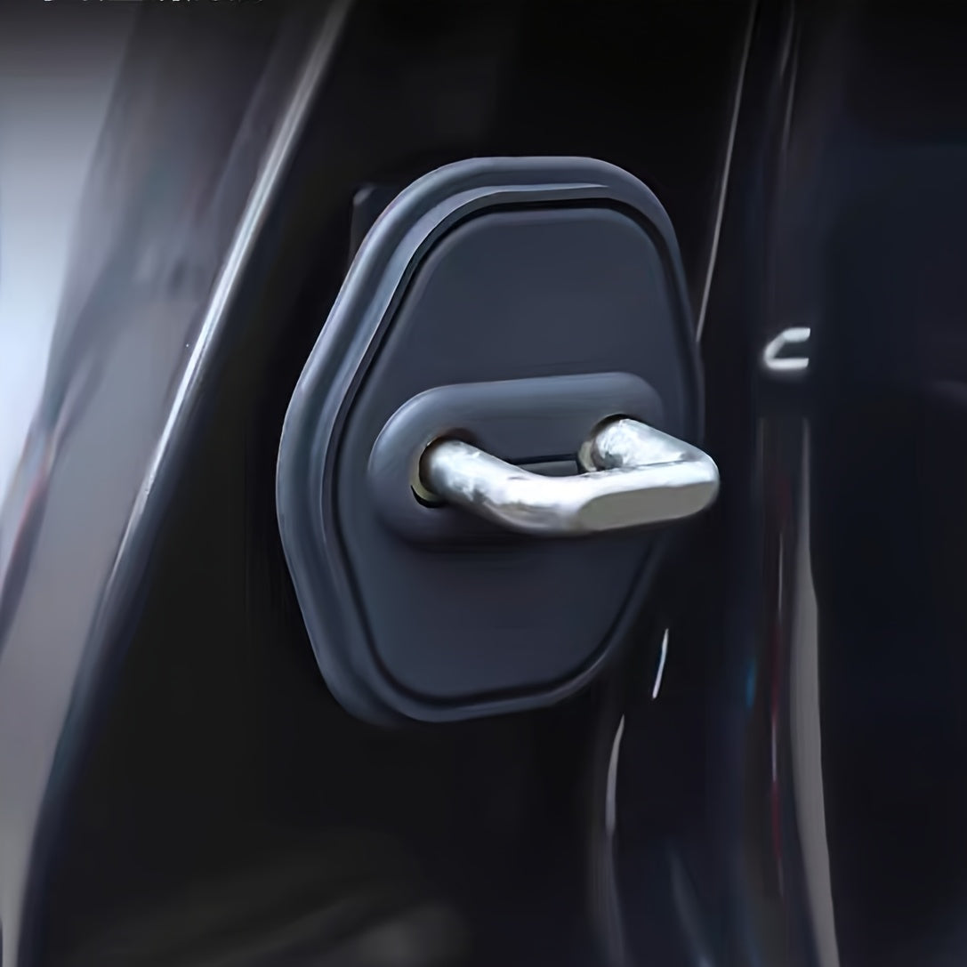 Cubierta de silicona para cerradura de puerta de coche, resistente a arañazos, duradera, accesorio, lado derecho