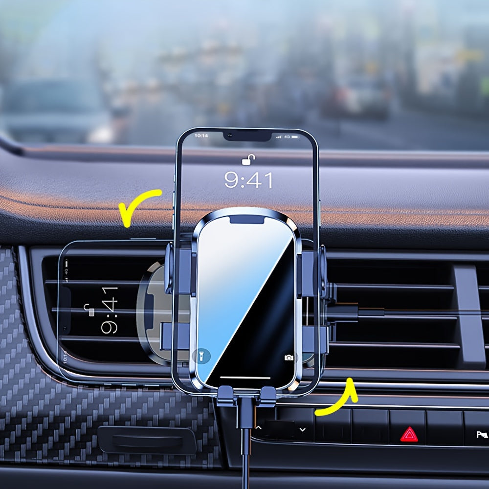 Universal avtomobil telefon o'rindig'i havo ventili uchun barqaror ushlash bilan