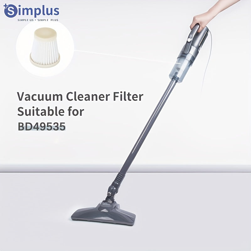 Filtro de aspiradora Easy-Swap de plástico, reemplazo sin desorden