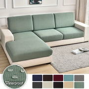Waterproof Jacquard Sofa Slipcover Elastic Polyester Furniture Protector
