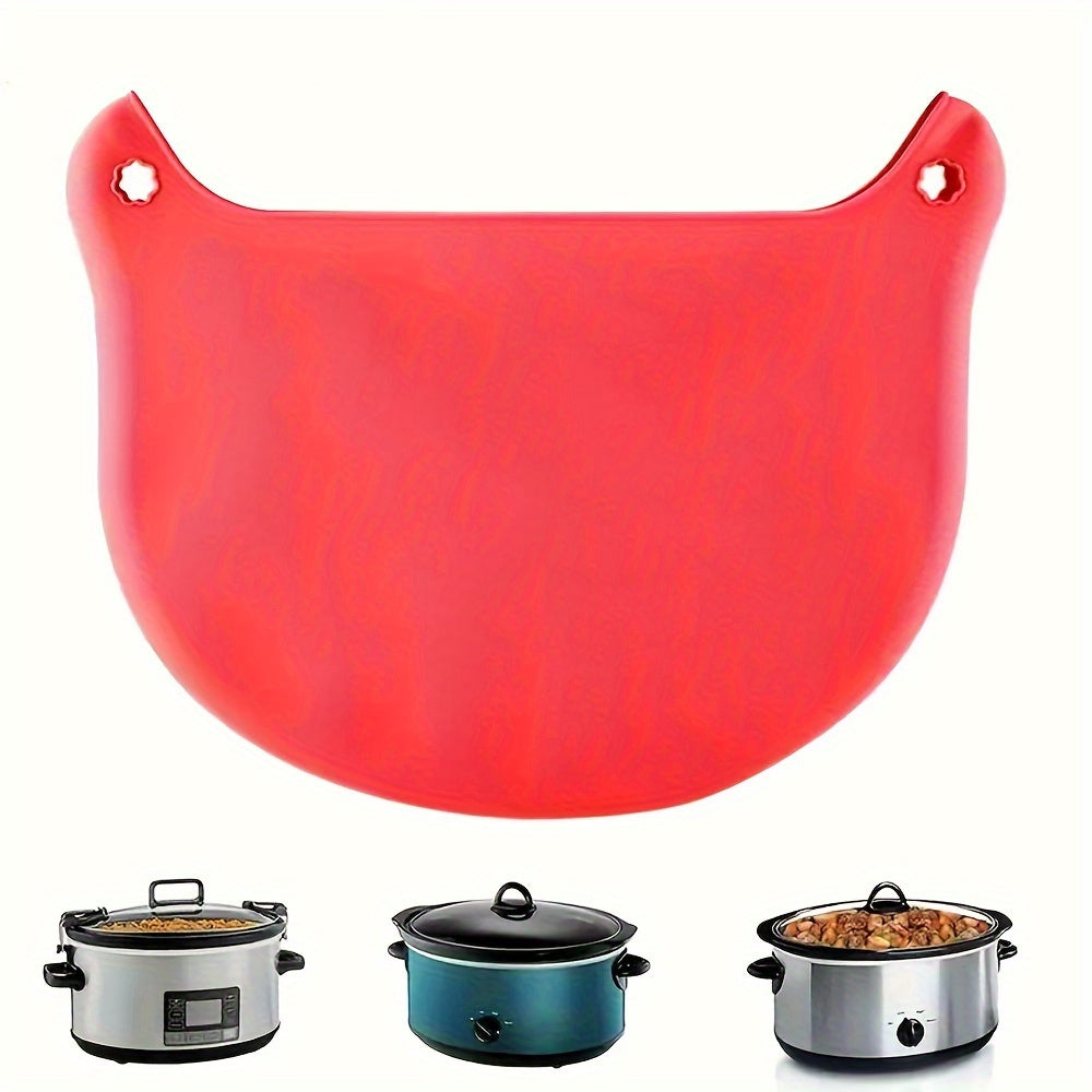 Reusable Silicone Slow Cooker Liner 6-8 Quart Leakproof Dishwasher Safe Oval Round