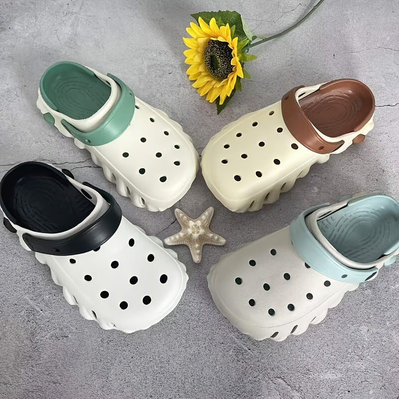 Unisex Summer EVA Clogs Breathable Anti-Odor Beach Garden Shoes