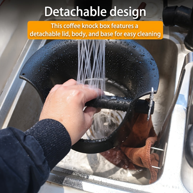 Коммерческий ящик для эспрессо с съемной нескользящей основой и полотенцем