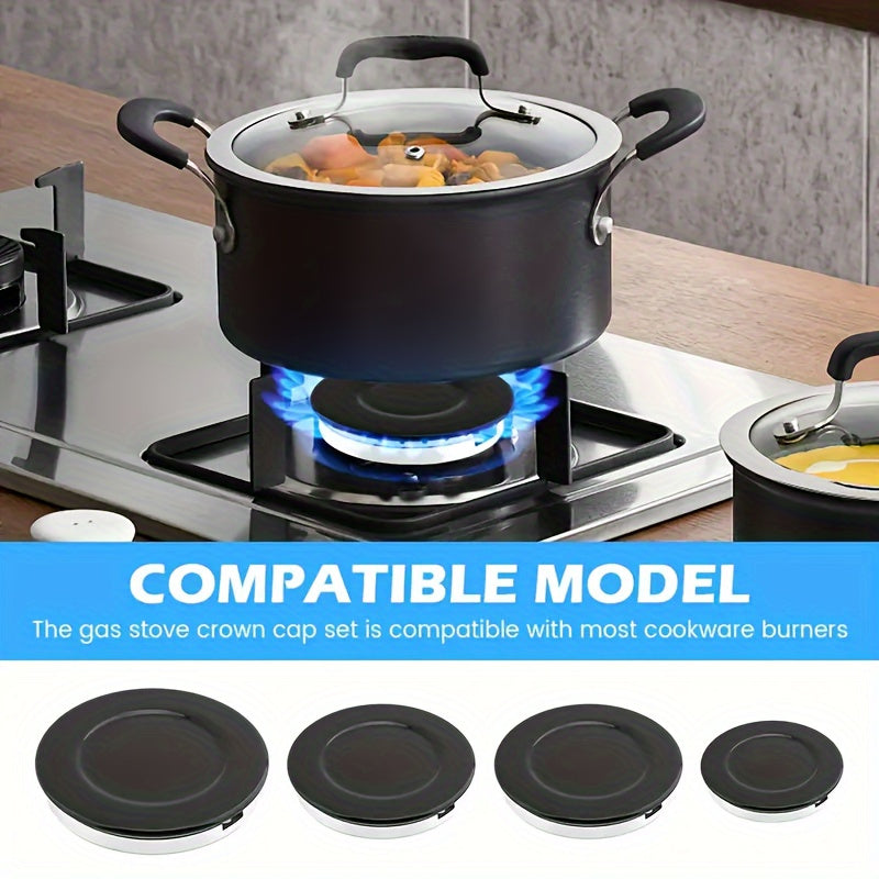 Gaz va elektr pechlar uchun 8 dona alyuminiy qotishma pech o'choq qopqog'i to'plami