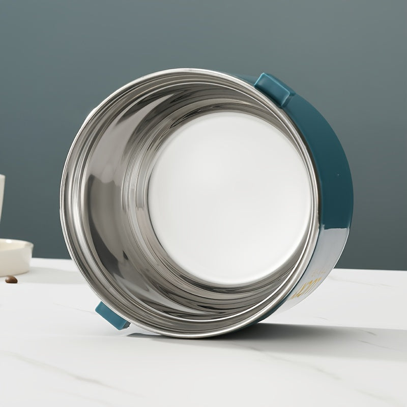 Fiambrera de acero inoxidable aislada de múltiples capas con tapa para escuela, universidad y cocina