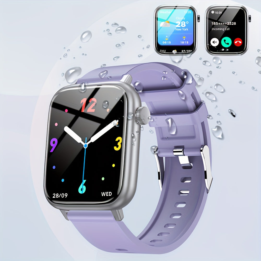 Full Touch Smart Watch for Women and Men 1.83 Inch Waterproof Fitness Tracker with Call Alerts