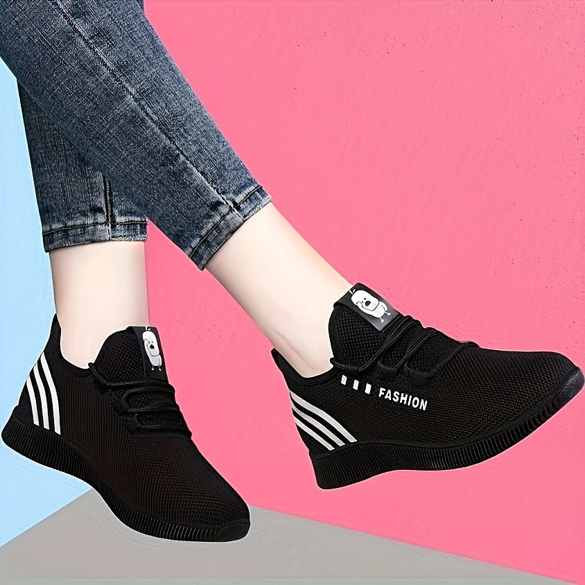 Women’s Casual Cartoon Walking Shoes Breathable Mesh All-Season