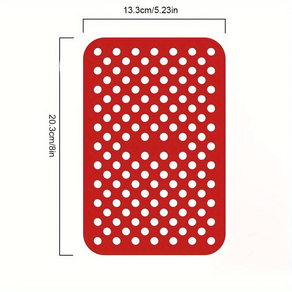 Reusable Silicone Air Fryer Liner Set of 2 Non-Stick Baking Mats for Air Fryers