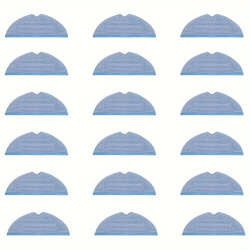 18PCS Replacement Mop Pads for Robot Vacuums Superfine Fiber Sealing Durable