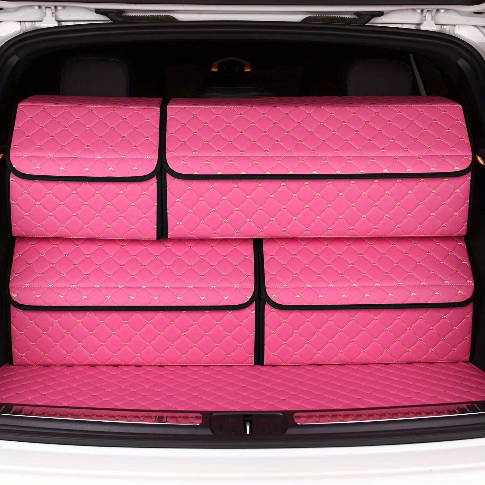 Women Car Trunk Organizer Storage Box Multi-purpose Tidy and Sundries