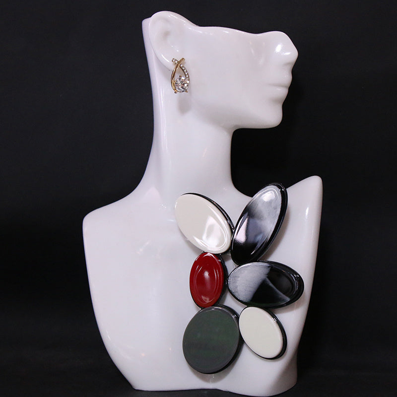 Шикарная акриловая брошь - Сложный уникальный дизайн, модный аксессуар для женщин