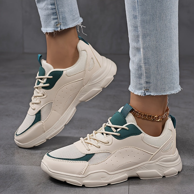 Men's Women's Breathable White Casual Running Sports Shoes