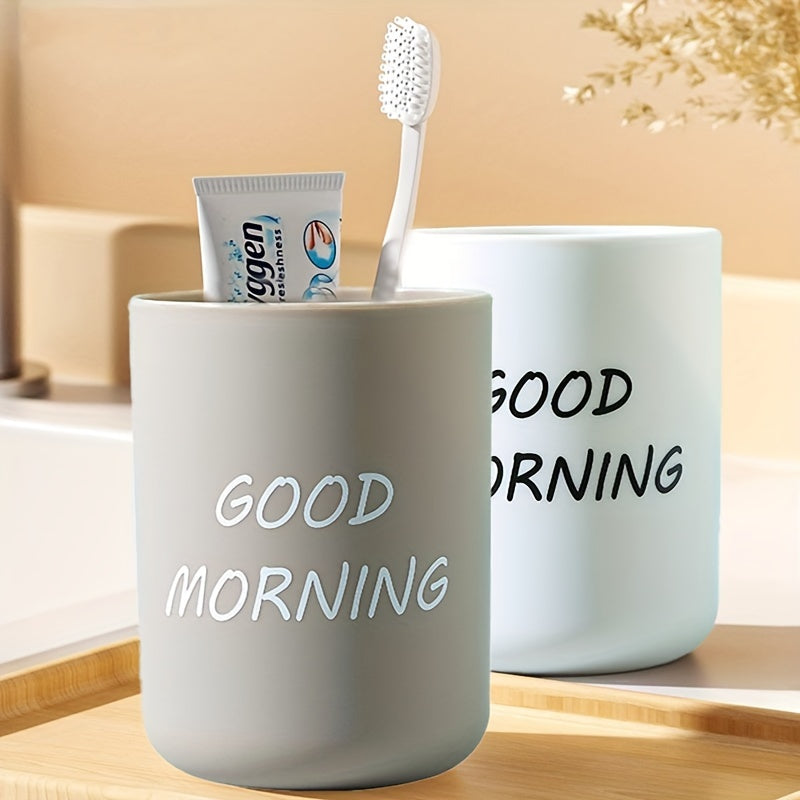 Унисекс пластиковый стакан для зубных щеток — простая необходимость для ванной комнаты для пар