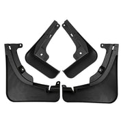 4pcs Durable PP Mudguards for Car Wheel Mud Flaps Front Rear Set