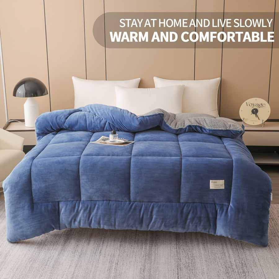 Double-Sided Velvet Bedding Thick Milk Velvet Warm for Winter Single or Double Bed