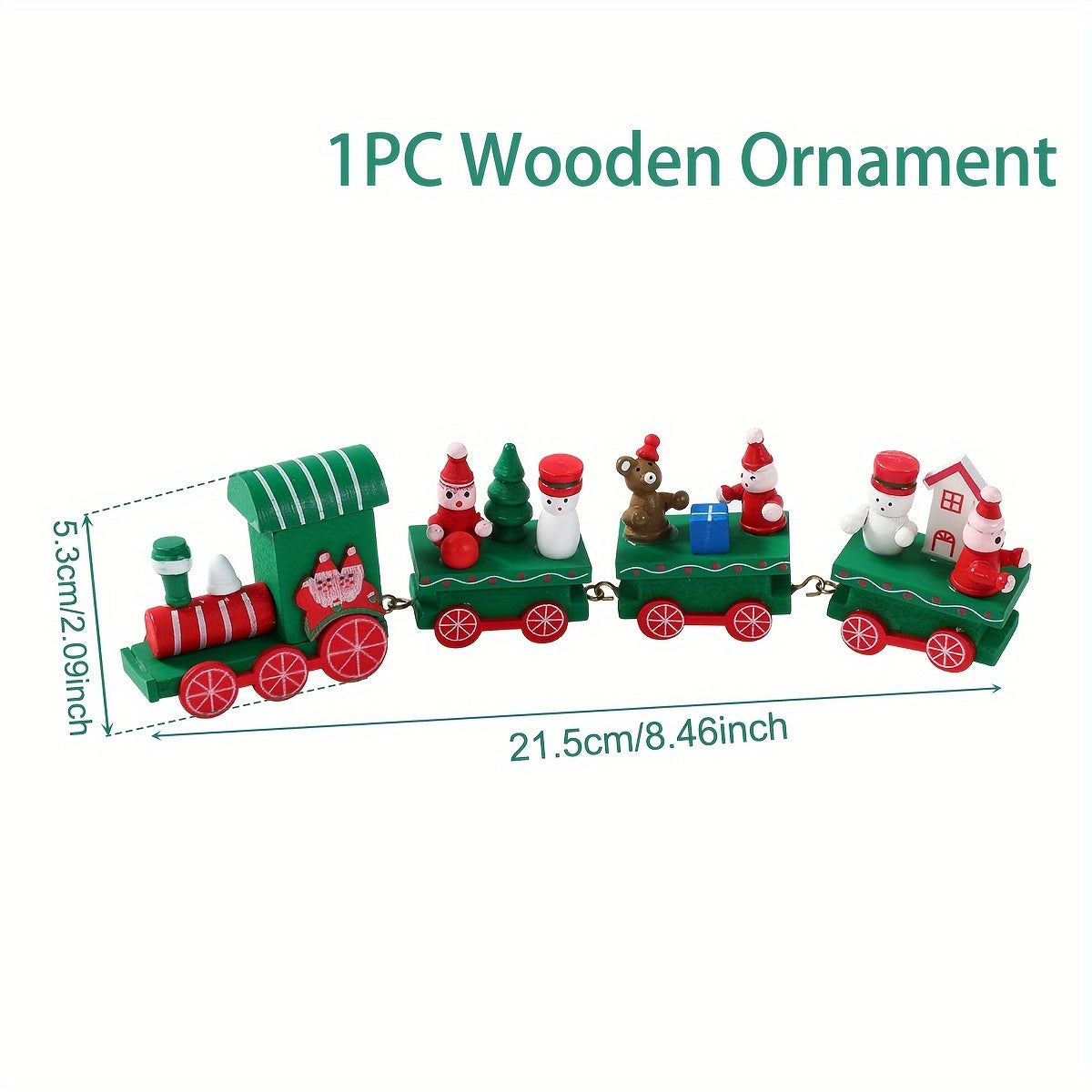 Wooden Christmas Tree Ornament for Holiday Decor and Gift