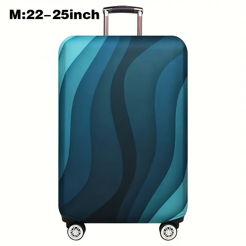 Cartoon Patterned Elastic Luggage Cover for Travel Suitcase or Duffle Case