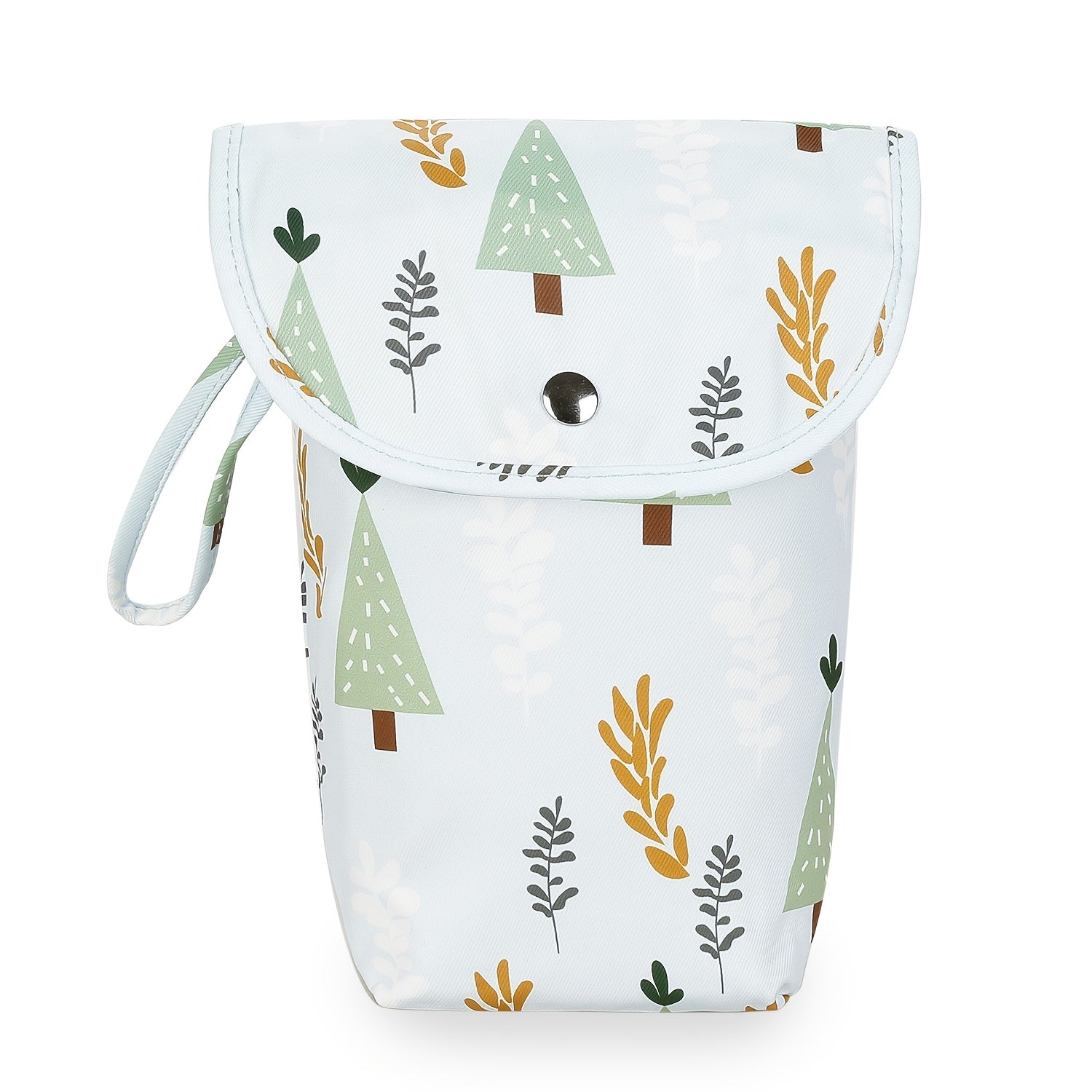 Durable Polyester Diaper Storage Bag for Kids with Wet Wipes Organizer